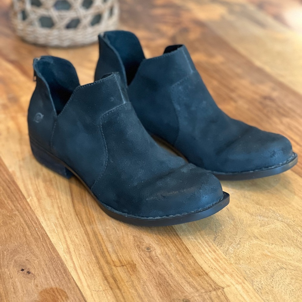 Born Suede Ankle Booties